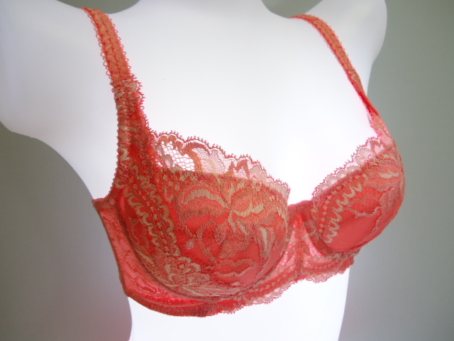 【KCM】bra20-G60★新品★recit ビーマインド 高級補正 ブラ G60 チェリーピンク拍卖