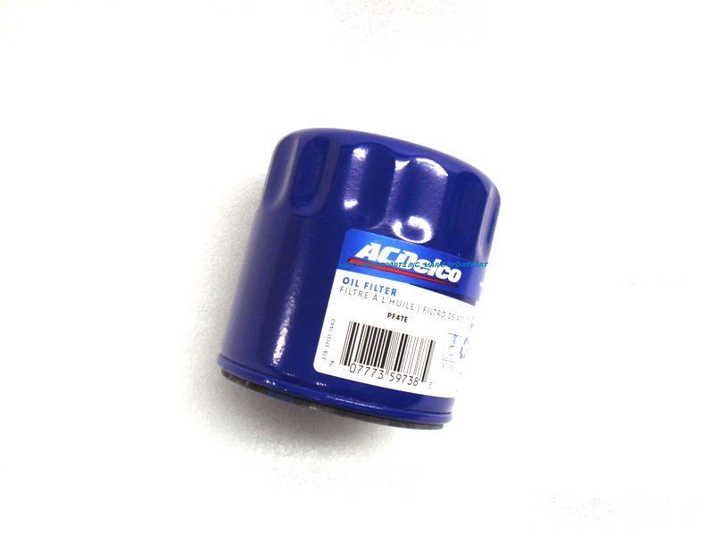 送料無料 (沖縄・離島除く) 2000~2009y シボレー エクスプレス GMC サバナ V6用 ACデルコ オイルフィルター #PF47 (#PF47E)拍卖