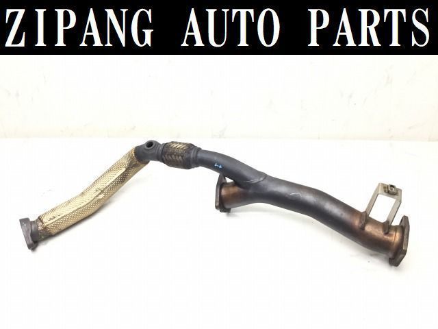 AU037 4E S8 5.2 クワトロ 左バンク フロント パイプ ★排気漏れ無し ◎ ★即決★拍卖