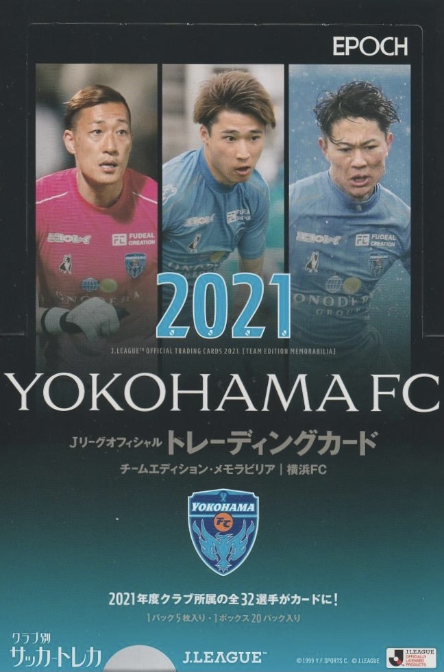 EPOCH 2021 Jリーグチームエディション 横浜FC 新品未開封ボックス拍卖