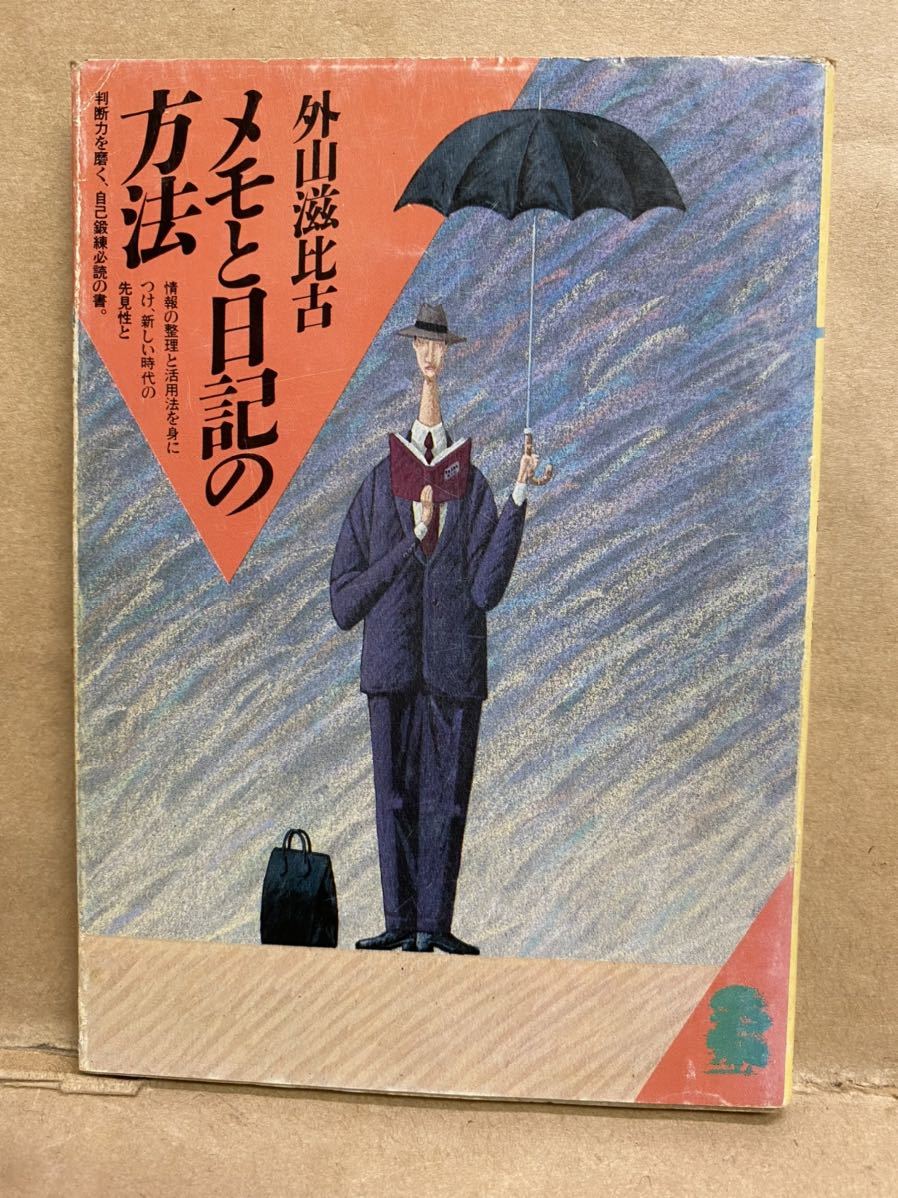 メモと日記の方法 外山滋比古 潮文庫 昭和59年 7月 文庫本 本 ブック 小説 作家 趣味 文学 平成 レトロ拍卖