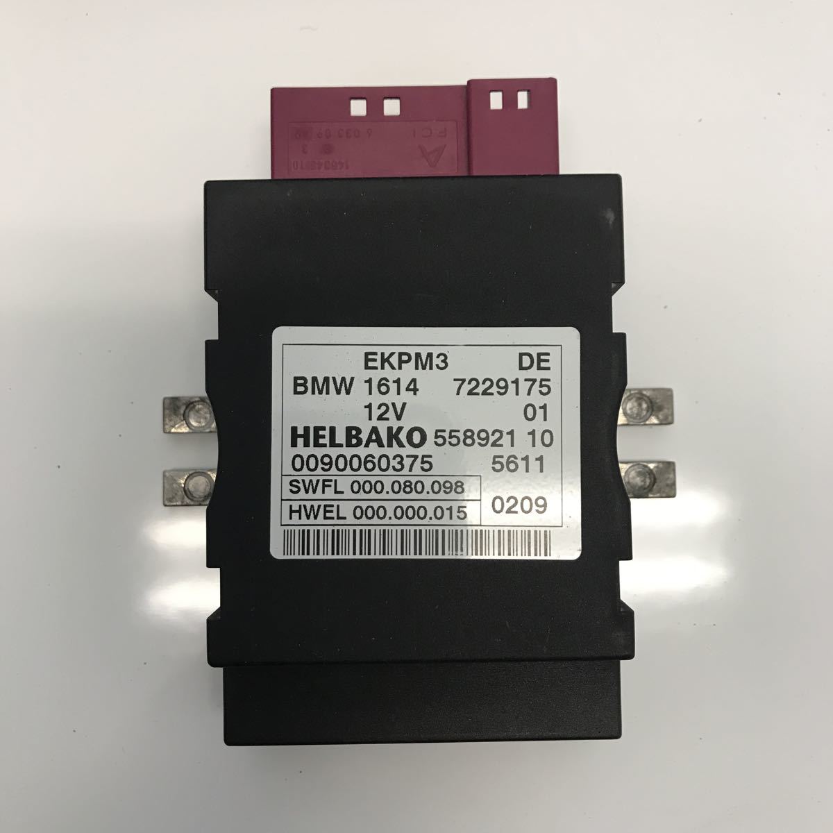 ★BMW7シリーズF01前期★純正 フューエルポンプコンピューター/1614 7229175/中古品 ABA-KA30 YA155-R拍卖