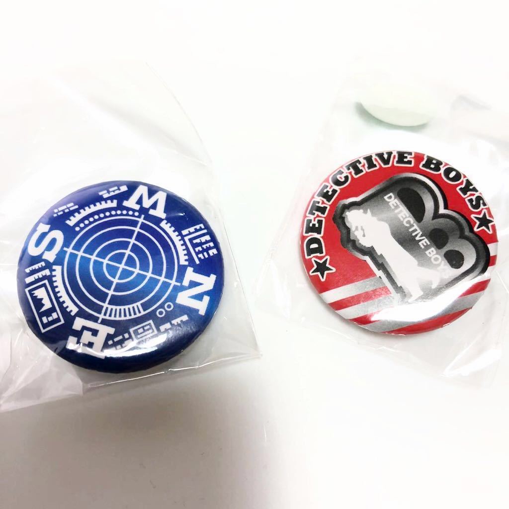 新品 送料無料 鳥取 コナン探偵社限定 缶バッジ 2個セット 犯人追跡メガネ 少年探偵団 探偵バッジ拍卖