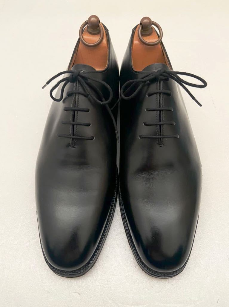 イングランド製 REGAL size7D 黒 ブラック made in ENGLAND 革靴 ワンピース 美品 メンズ リーガル拍卖