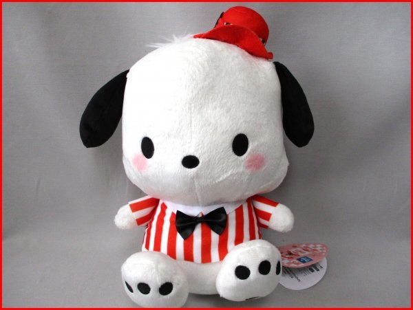 サンリオ ストロベリーダイナーBIGぬいぐるみ◇ポチャッコ タグ付き 未使用 H28cm拍卖