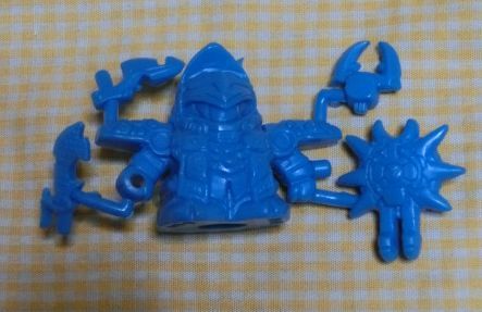 未切 闇皇帝 青 消しゴム スーパーディフォルメ ガンダム ワールド マーク25 SD ガンケシ 昔 当時 バンダイ ロボット フィギュア 人形 拍卖