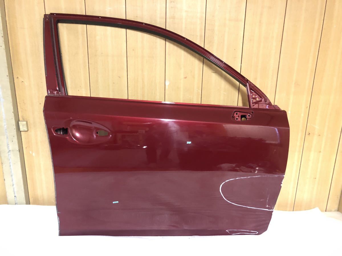 レクサス CT200h DAA-ZWA10 純正 右フロント ドア レッドマイカクリスタルシャイン系拍卖
