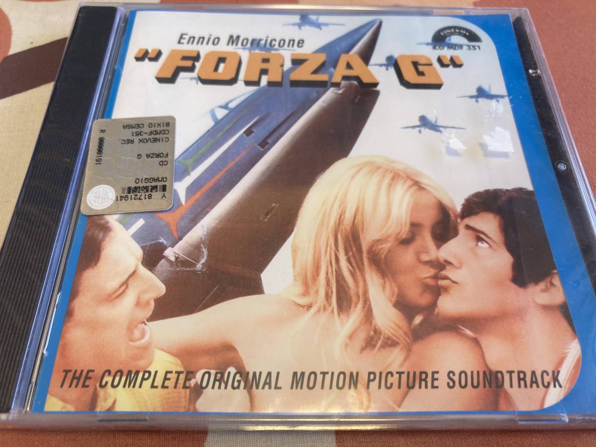 大空を裂くジェット野郎_FORZA G(エンニオ・モリコーネ/イタリアCINEVOXレーベル盤)拍卖