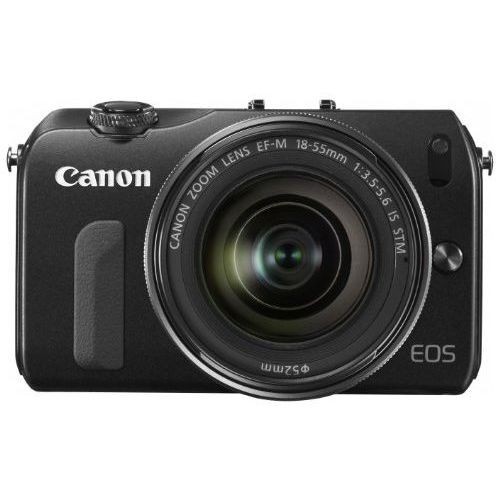 中古 1年保証 美品 Canon EOS M レンズキット 18-55mm IS STM ブラック拍卖