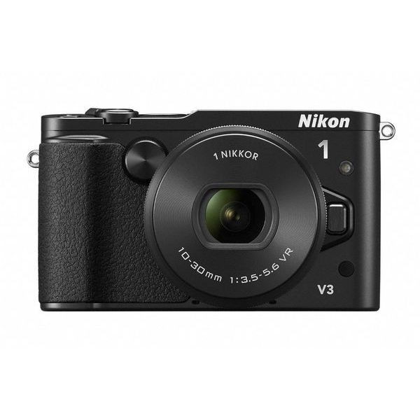 中古 1年保証 美品 Nikon V3 パワーズームレンズキット ブラック拍卖