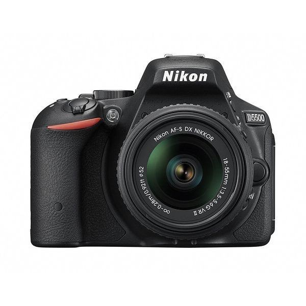 中古 1年保証 美品 Nikon D5500 18-55mm VR II レンズキット ブラック拍卖