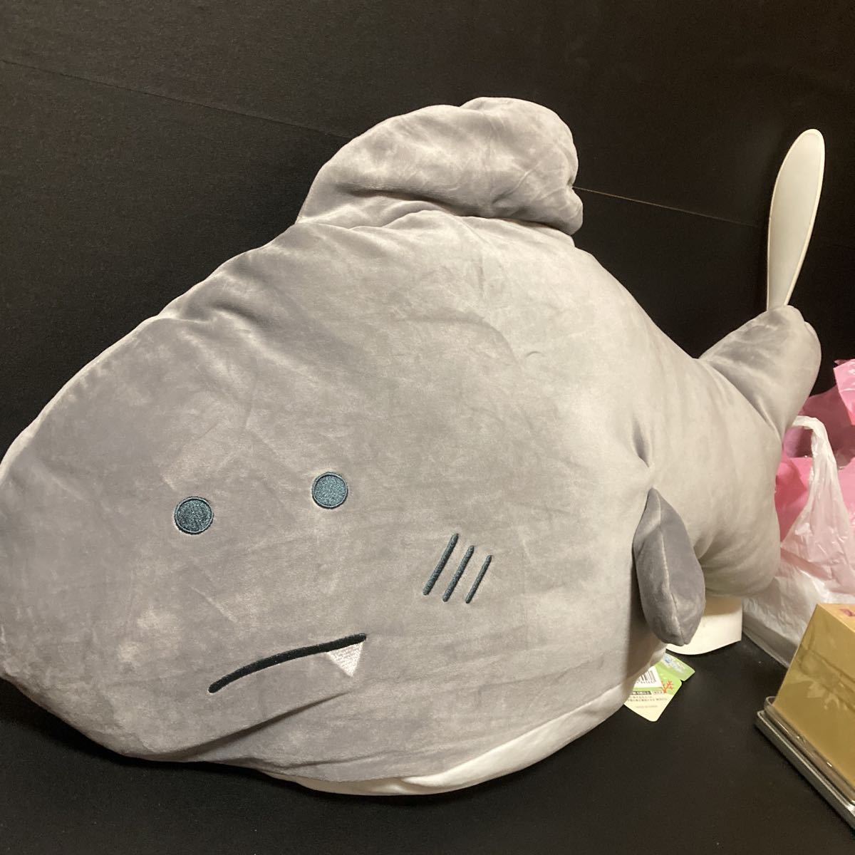 つぶらな瞳の水族館 もちふわびっぐ その3 さめ サメ 鮫 ぬいぐるみ BIG 大きめ 大きい グッズ拍卖