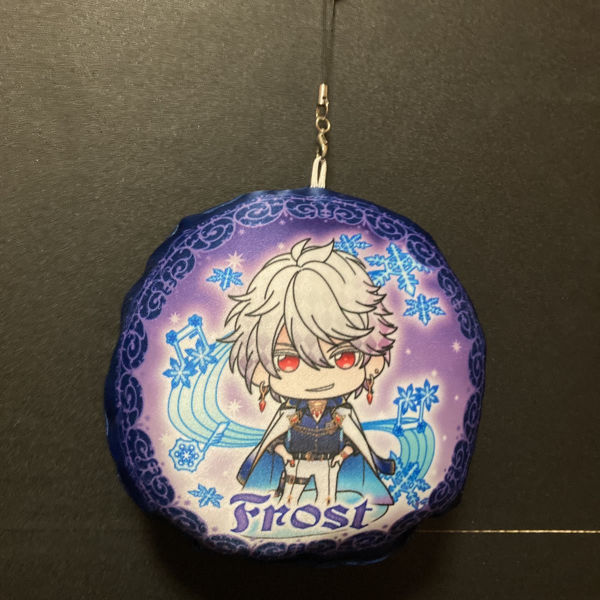 夢王国と眠れる100人の王子様 きゃらみゅ クッションキーホルダー フロスト ぬいぐるみ 夢100 グッズ 公式 ストラップ キーホルダー拍卖