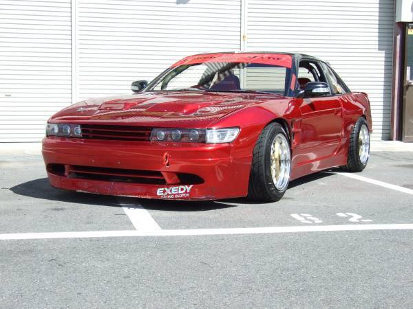 ★☆スーパーメイド☆S13シルビア用インスタントジェントルマンラグジーフルエアロ FRP製☆★拍卖