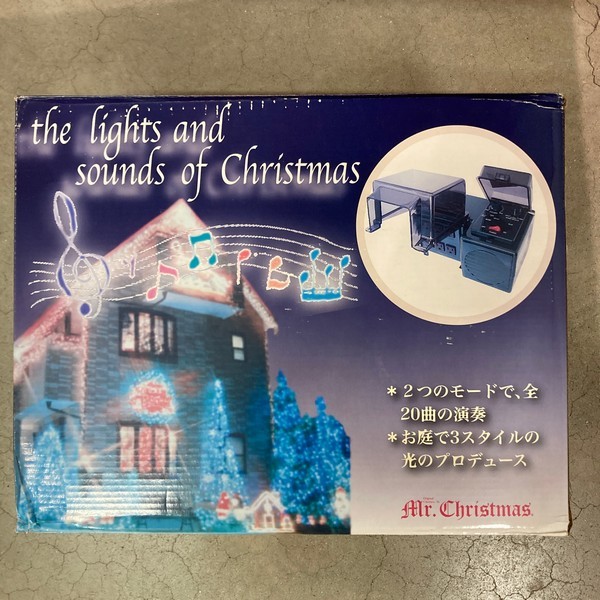 【未使用 / 即決】 イルミネーション サウンド コントローラー ガーデン クリスマス 11027-1 SGW拍卖