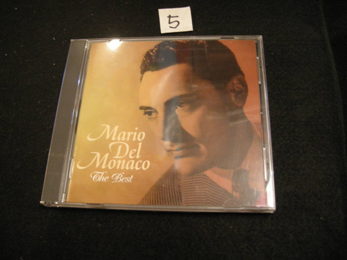 ⑤国内盤CD! MARIO DEL MONACO/マリオ・デル・モナコ/THE BEST/ザ・ベスト拍卖