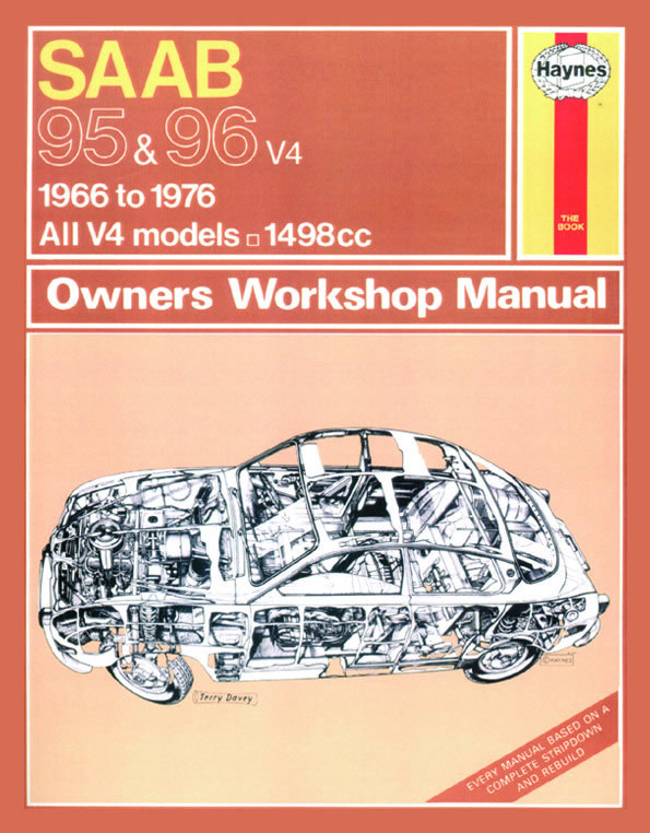 Saab 96 95 1966 - 1976 V4 1498 リペア リペアー サーブ 整備書 整備 修理 サービス マニュアル ^在拍卖