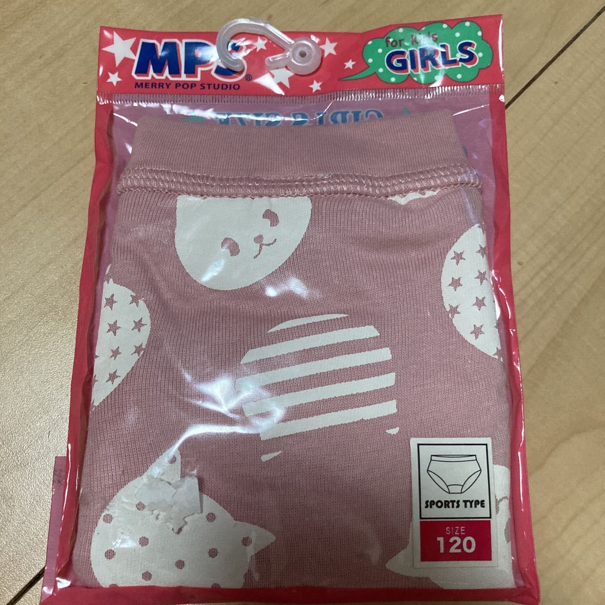 新品 ライトオン購入 Right-on 女児パンツ 120cm ショーツ拍卖