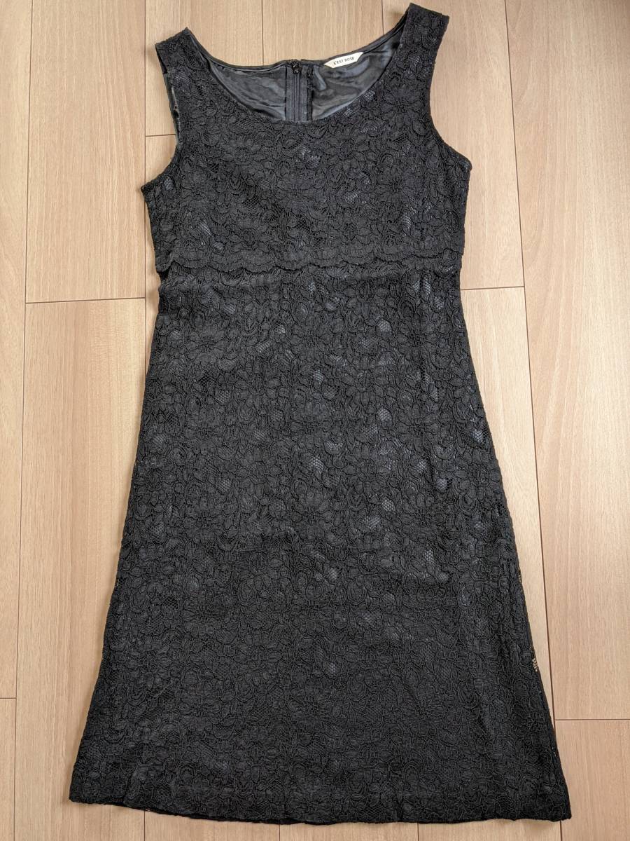L'EST ROSE レストローズ レース 黒 ワンピース拍卖