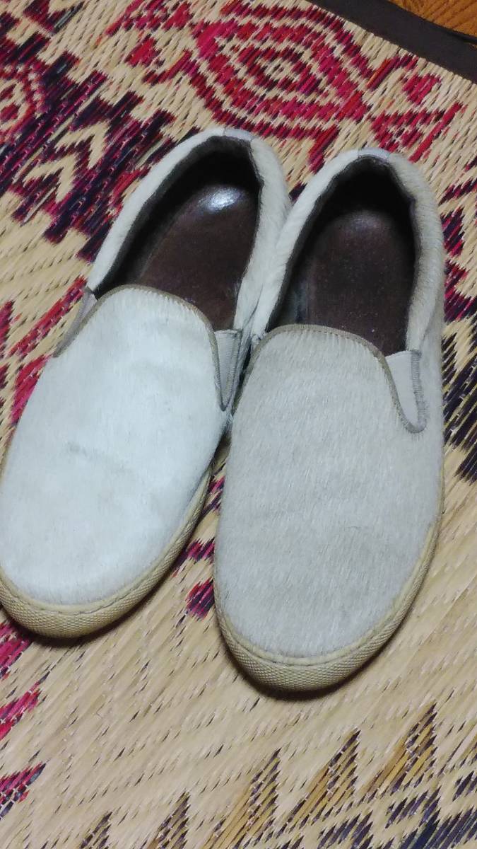 mohi モヒ  ハラコスリッポン  36  やや難あり ホワイト系拍卖