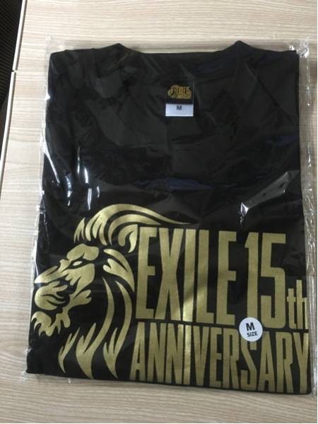 EXILE15周年 Tシャツ Mサイズ 新品☆未開封 ★即決のみ★ 1点限定♪拍卖