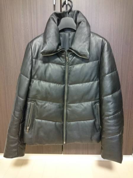 ROBERTOMASSINIロベルトマッシーニ豚革ダウンジャケットLL拍卖