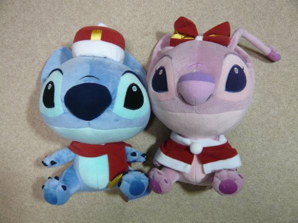 TDS クリスマス2010 ワゴンゲーム ぬいぐるみ スティッチ エンジェル拍卖