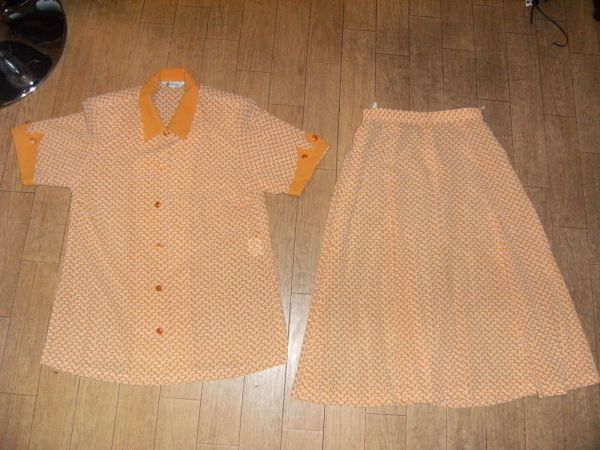 昭和レトロ,日本製★お嬢様 スーツ上下セット★和風 洋服上下 花拍卖