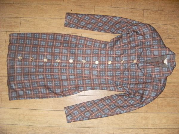 昭和レトロ,日本製★お嬢様,チュニック,ワンピース★チェック柄拍卖