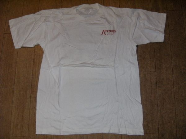 アメリカ ラスベガス RIVIERA HOTEL Tシャツ★カジノ ホテル拍卖
