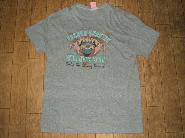 USA製★ボデイビル,格闘技,プロレス,お酒★カクテルジムTシャツ拍卖