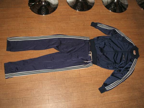 昭和レトロ★80年代★台湾製★ビンテージ★ボディビル,ゴールドジム,プロレス,格闘技フィットネス,運動着★スポーツクラブ ジャージ上下拍卖