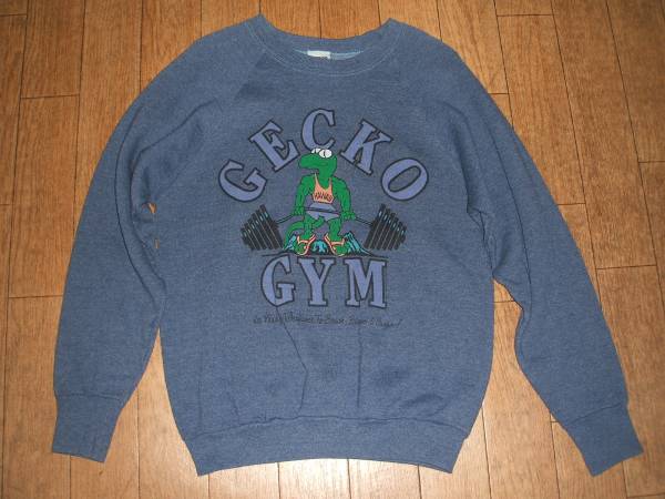 USA製★ボディビル,フィットネス★ハワイGECKO GYM トレーナー亀拍卖