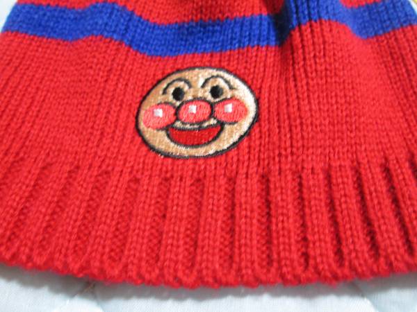 〇新品♪アンパンマンニット帽赤〇拍卖