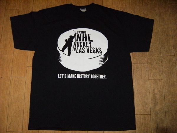 アメリカ ラスベガス NHL アイスホッケー Tシャツ☆スケート USA拍卖