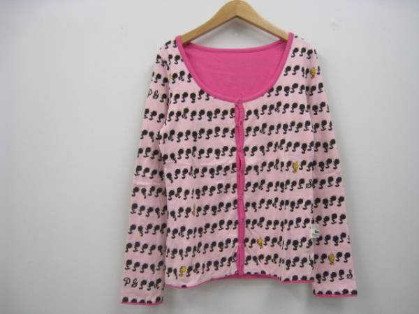 スパイラルガール トゥイーティ リバーシブルカーディガン M拍卖