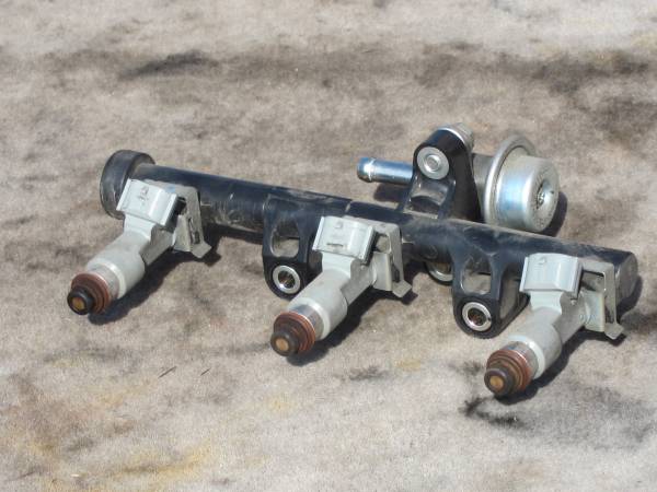 H22 L575S MOVE ムーヴコンテ KF-VE NA 2WD AT 純正 インジェクター 1360 026 28 デリバリーパイプ SET拍卖