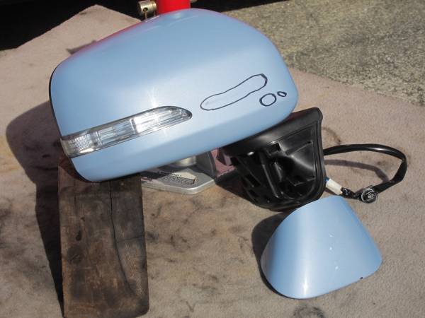 H22 L575S MOVE ムーヴコンテ KF-VE 2WD AT 右側 ドアミラーウインカー Assy / カラーB69拍卖