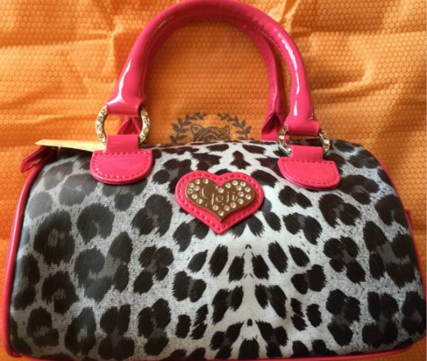 【伊太利屋】2豹柄ミニボストンバッグ新品格安即決76%OFF拍卖