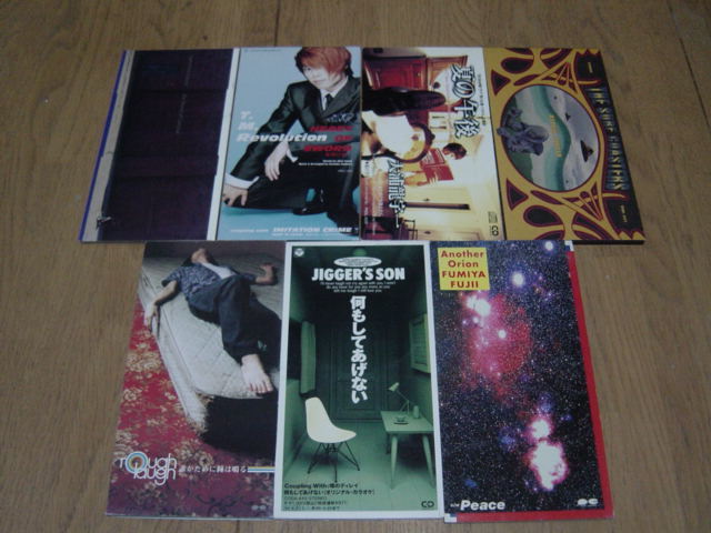 8cmシングルCD7枚 藤井フミヤ、久保田利伸、大浦龍宇一、TM Revolution、THE SURF COASTERS、JIGGER'S SON、rough laugh拍卖