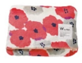 @【即決】◆Wbu wpc.4WAY クッションブランケット◆ひざかけ ポンチョ 腰巻き クッション 北欧 ふわふわな手触り // W029-085拍卖