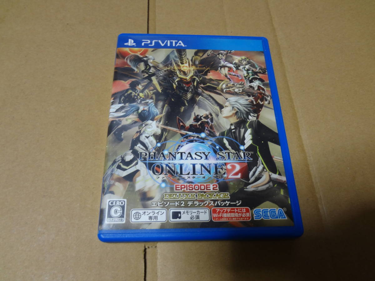 ファンタシースターオンライン2 エピソード2 デラックスパッケージ PSVita拍卖