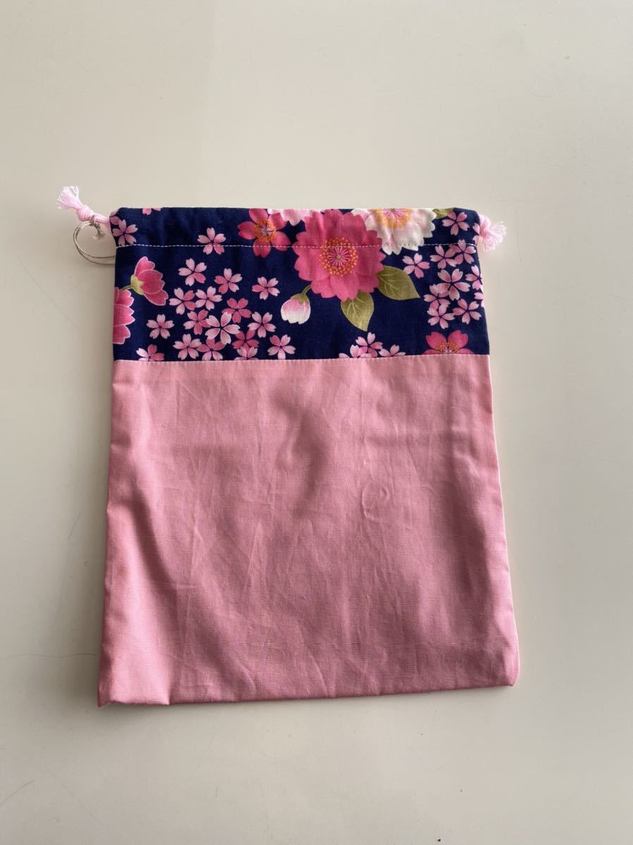 ハンドメイド★給食袋 和柄(1052)値下げ拍卖