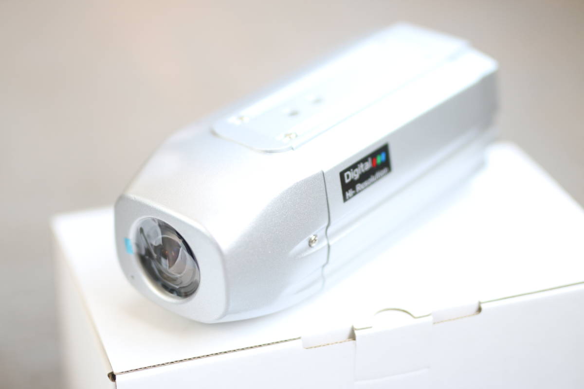 【未使用】200万画素 HD-SDI 防犯カメラ 屋内ボックス型 可変倍率レンズ付き 業務仕様 DC12V 高画質拍卖