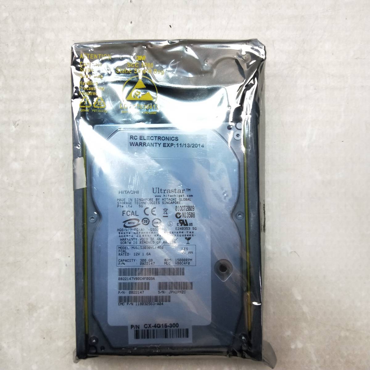 新品 サーバー用HITACHI HUS153030VLF4E0 15k 3.5インチ FC-AL ハードディスク 300GB HDD 1台■HDD166拍卖