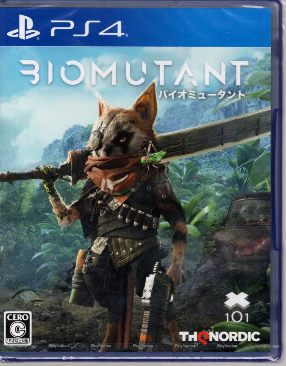 PS4※未開封品※◆バイオミュータント Biomutant~ THQ Nordic ■3点より送料無料有り■/49.6拍卖