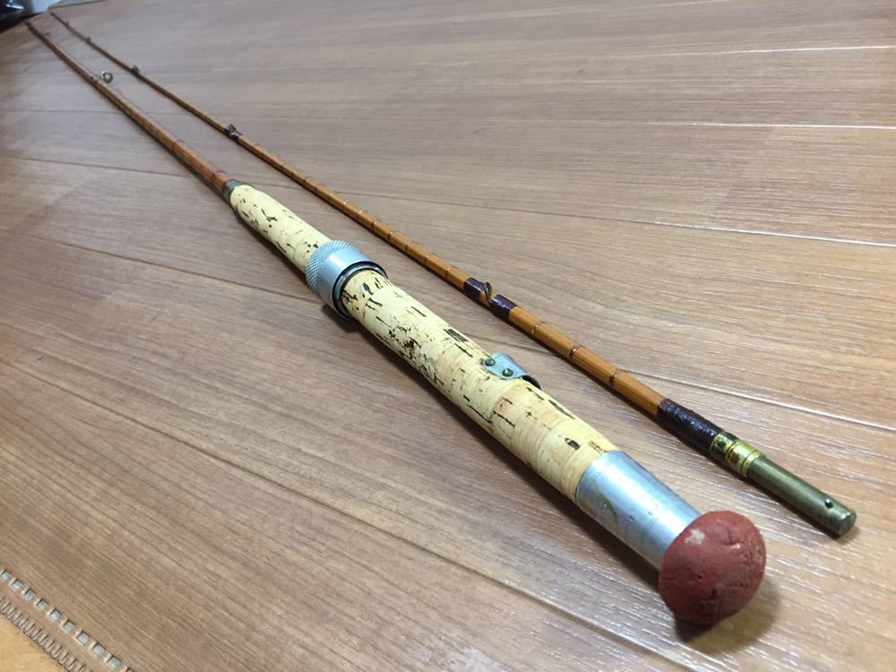 ★即決!超稀少 HARDY ハーディ Palakona パラコナ Regd The Wye Rod バンブー 325.5センチ 2ピース 中古良品 !梱包費無料 ★拍卖