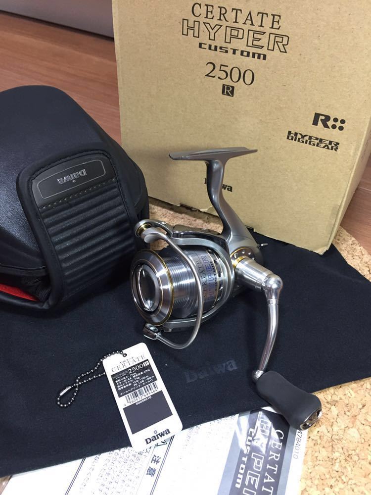 ★即決!稀少 ダイワ DAIWA セルテート ハイパーカスタム 2500R 美品!機関好調 箱・ケース・袋付き★拍卖