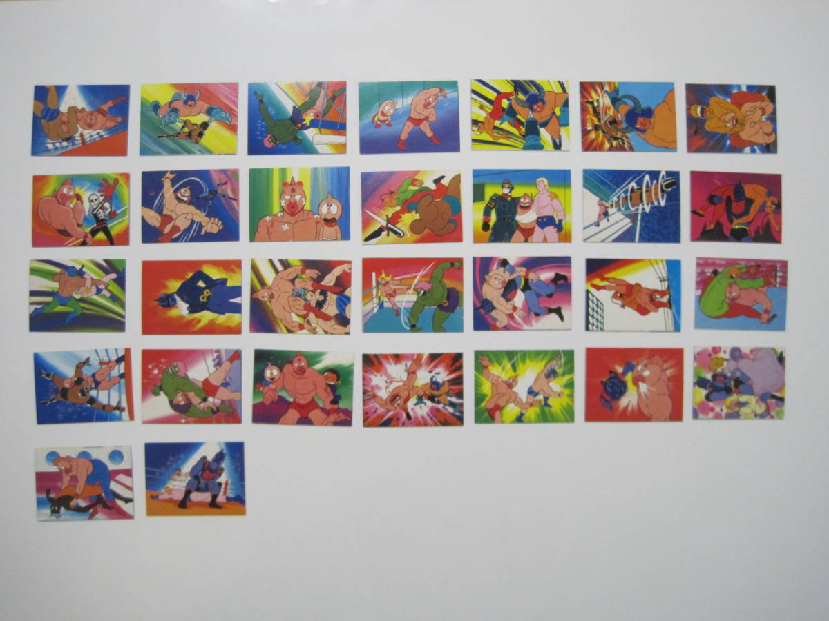 ミニカード キン肉マン 30枚 ゆでたまご <C>拍卖