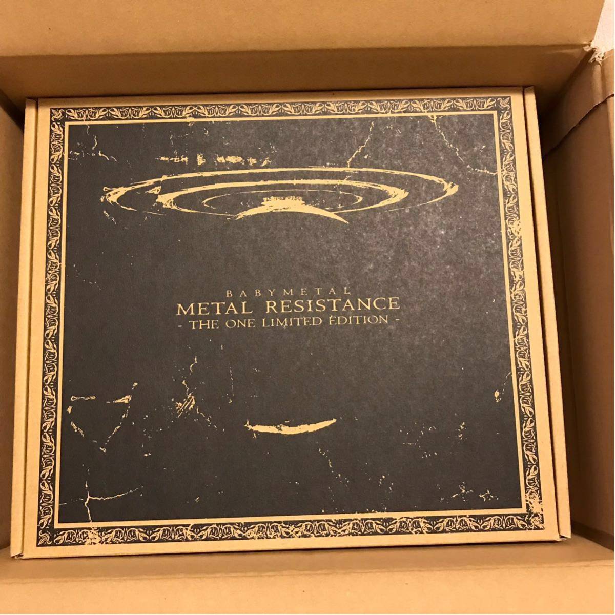 新品 未開封 BABYMETAL 「METAL RESISTANCE THE ONE LIMITED EDITION」 CD + Blu-ray 限定盤 ベビーメタル 完売 メタルレジスタンス拍卖